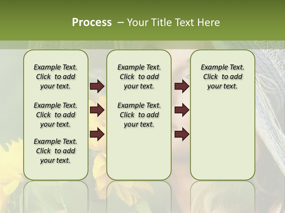 Crop Edible Macro PowerPoint Template