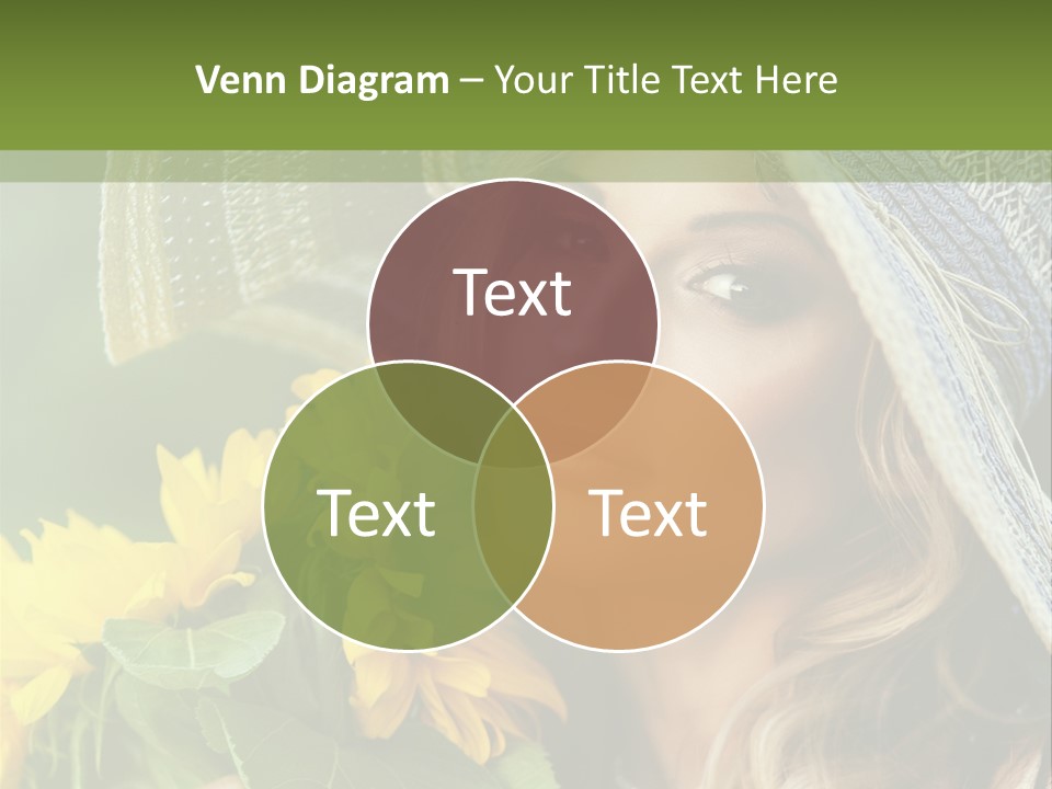 Crop Edible Macro PowerPoint Template