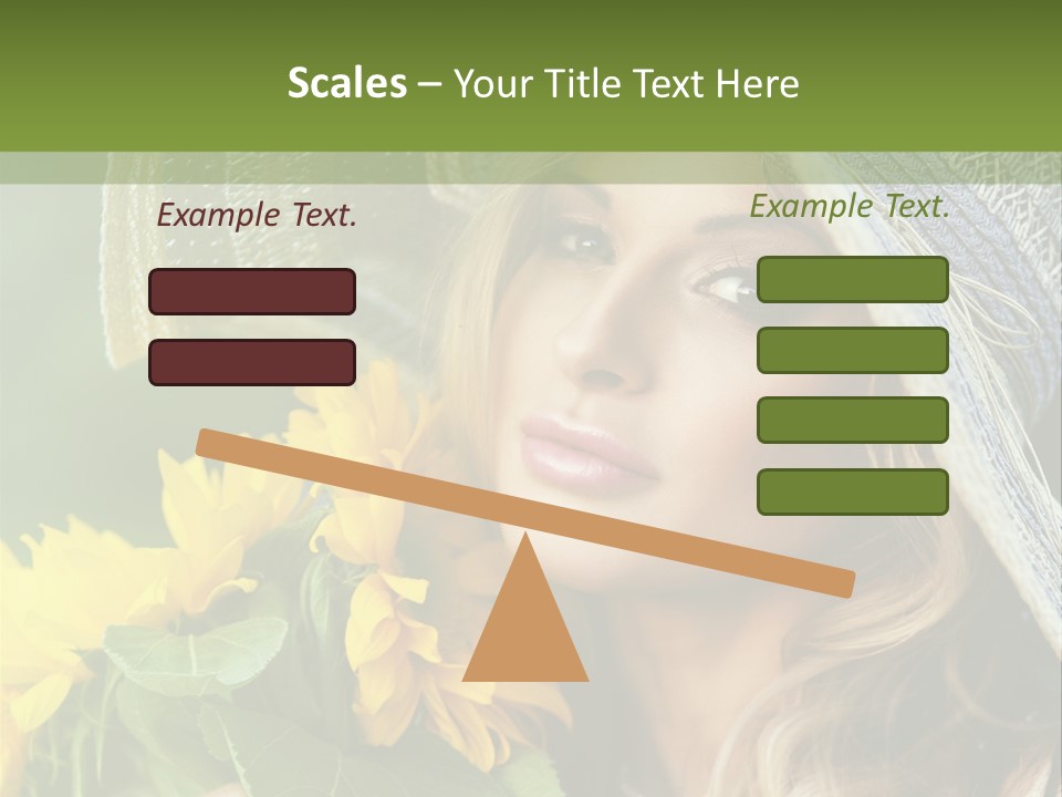 Crop Edible Macro PowerPoint Template