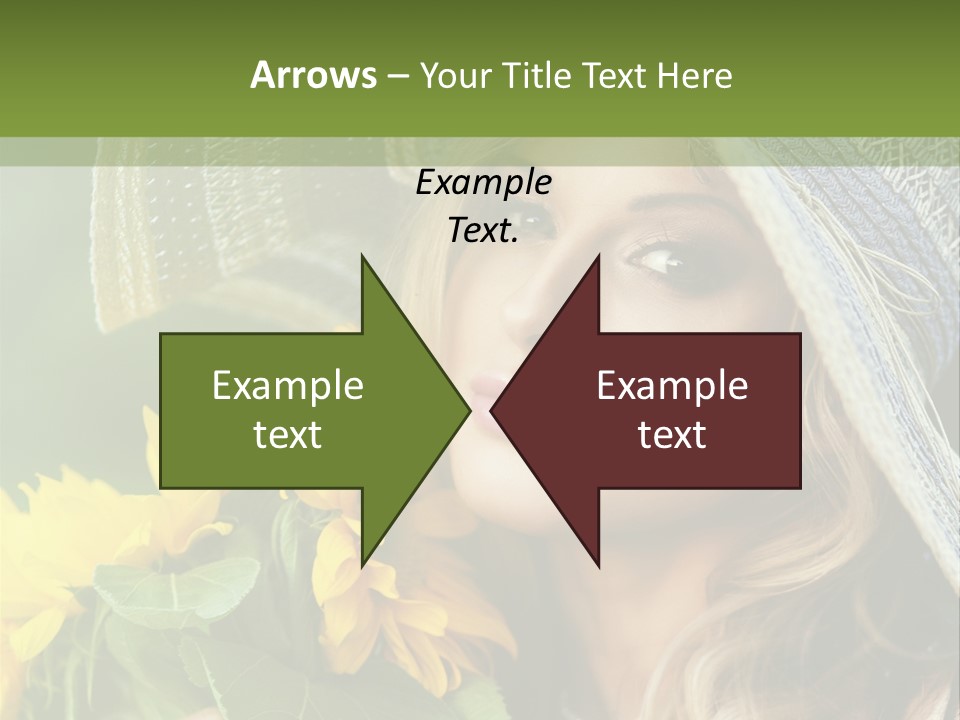 Crop Edible Macro PowerPoint Template