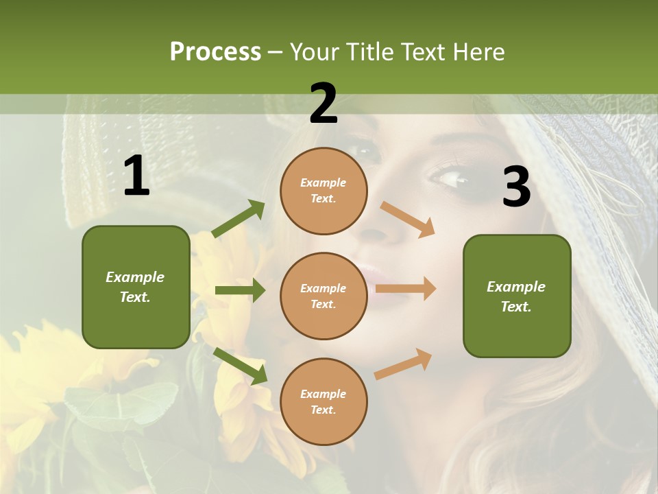 Crop Edible Macro PowerPoint Template