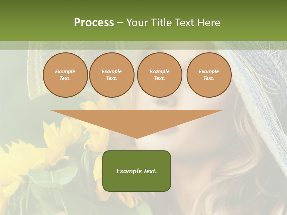 Crop Edible Macro PowerPoint Template