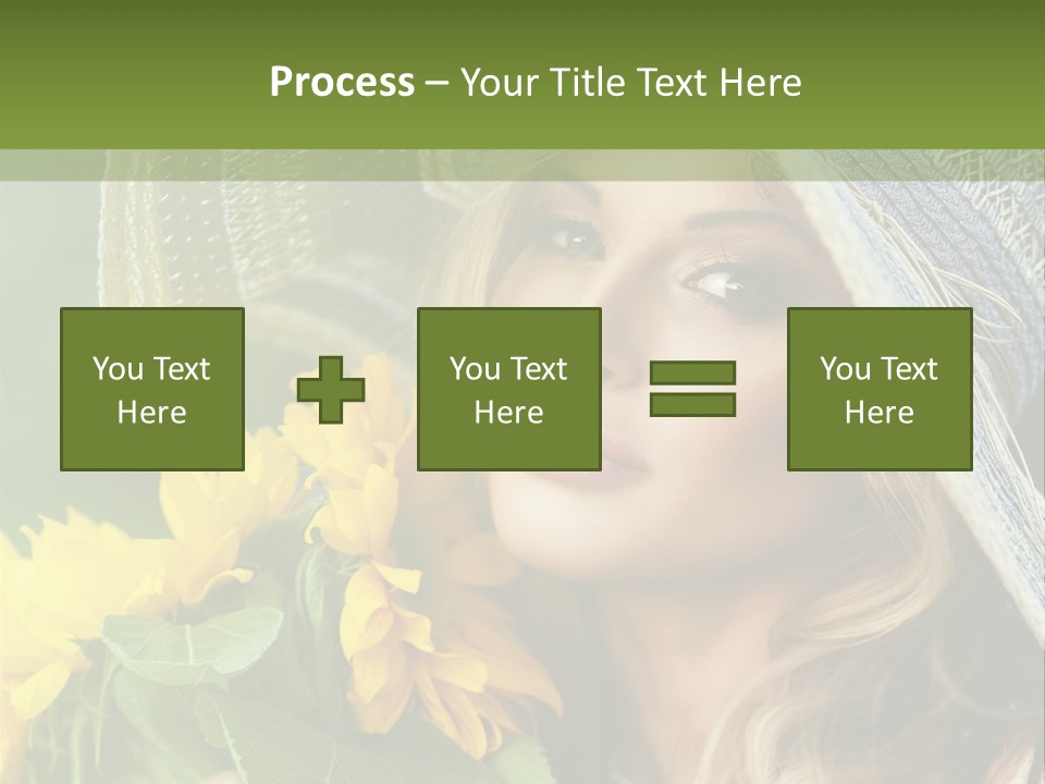 Crop Edible Macro PowerPoint Template