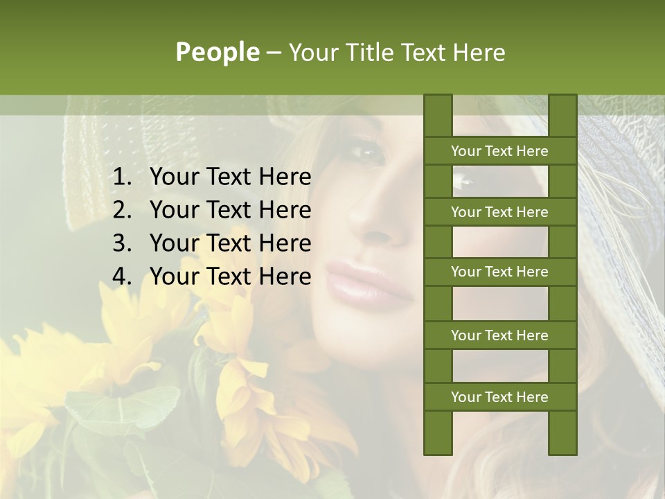 Crop Edible Macro PowerPoint Template