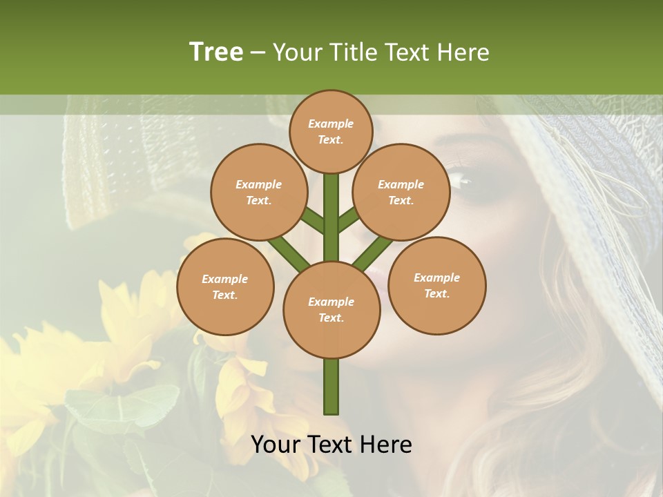 Crop Edible Macro PowerPoint Template