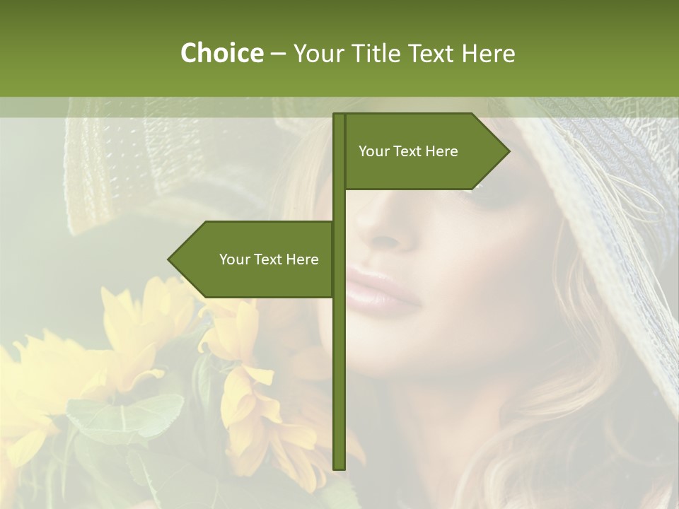 Crop Edible Macro PowerPoint Template