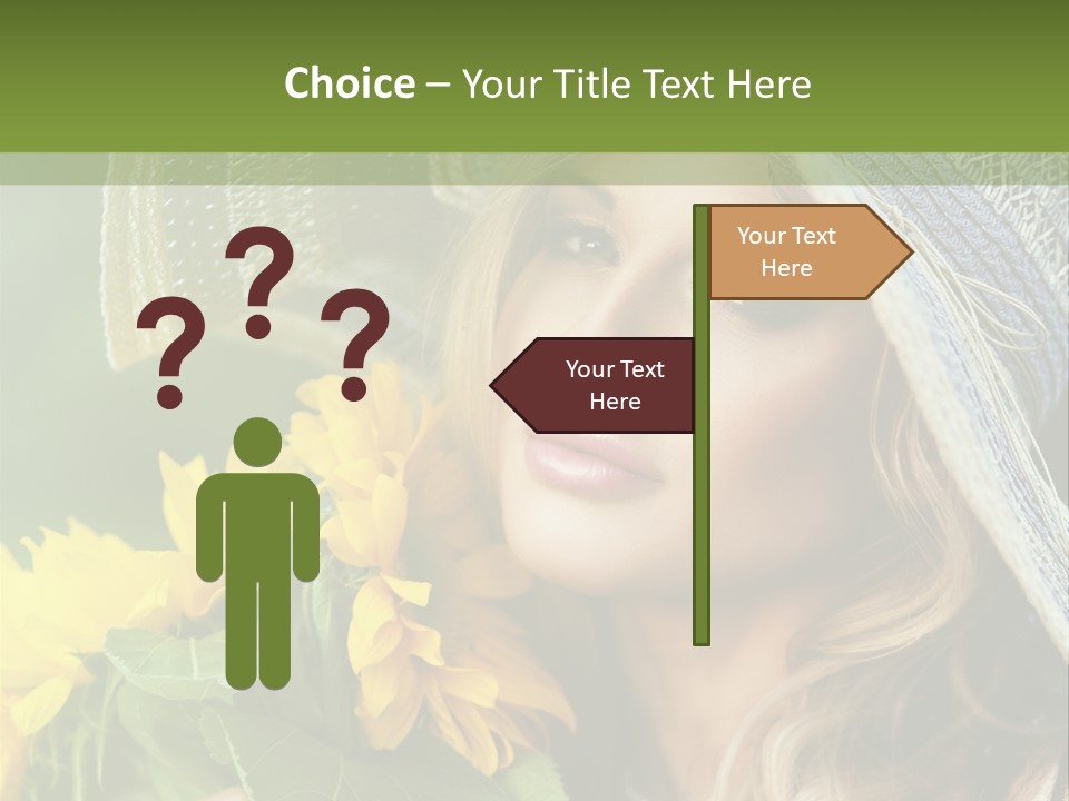 Crop Edible Macro PowerPoint Template