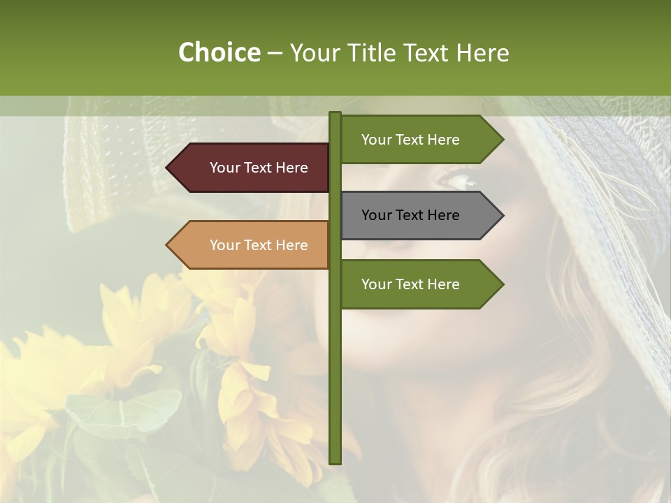Crop Edible Macro PowerPoint Template