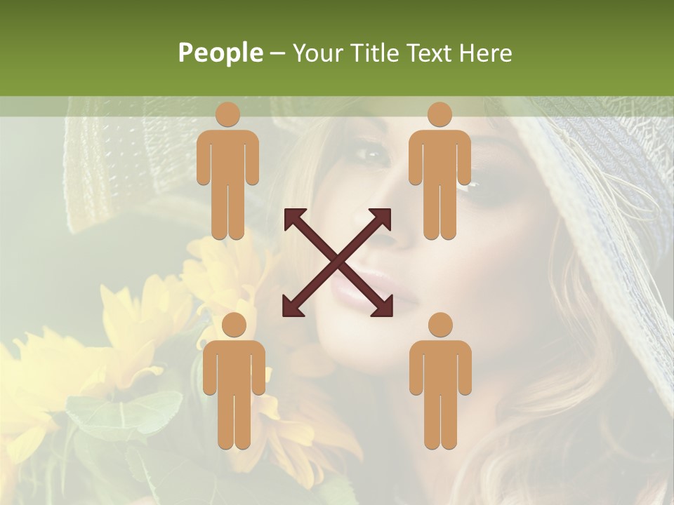 Crop Edible Macro PowerPoint Template