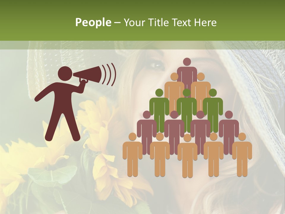 Crop Edible Macro PowerPoint Template