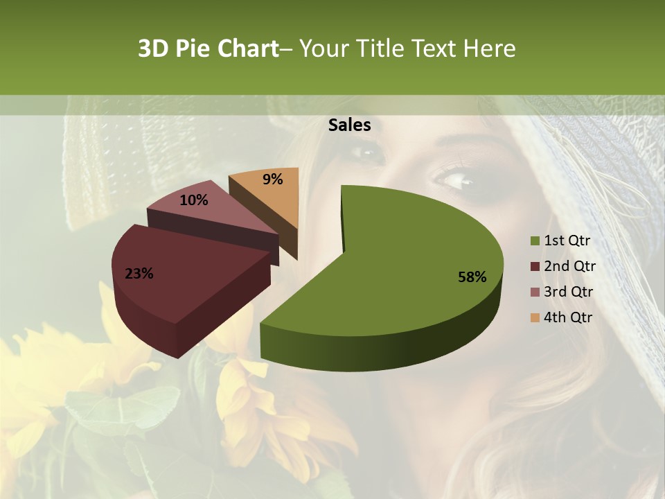 Crop Edible Macro PowerPoint Template