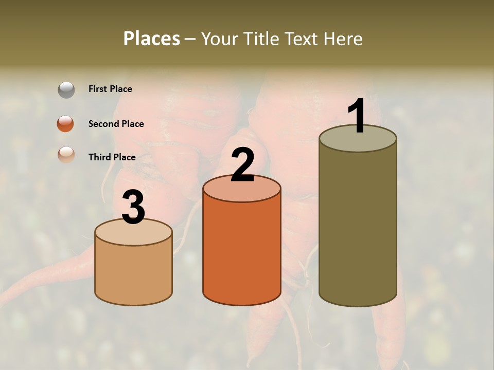 Crop Edible Macro PowerPoint Template