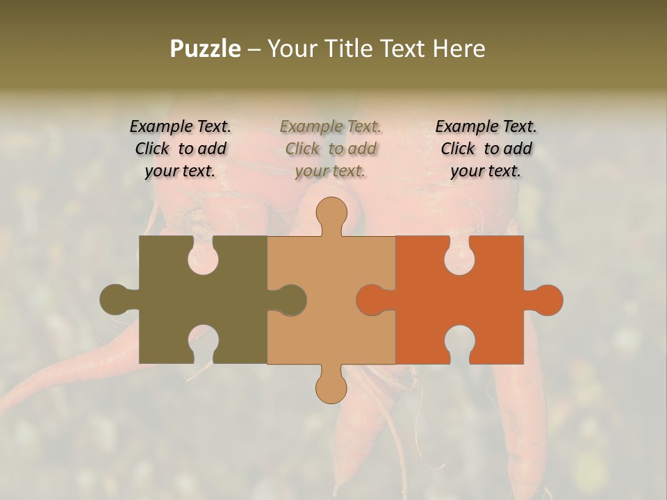 Crop Edible Macro PowerPoint Template