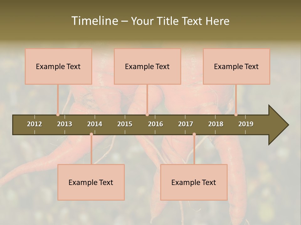 Crop Edible Macro PowerPoint Template