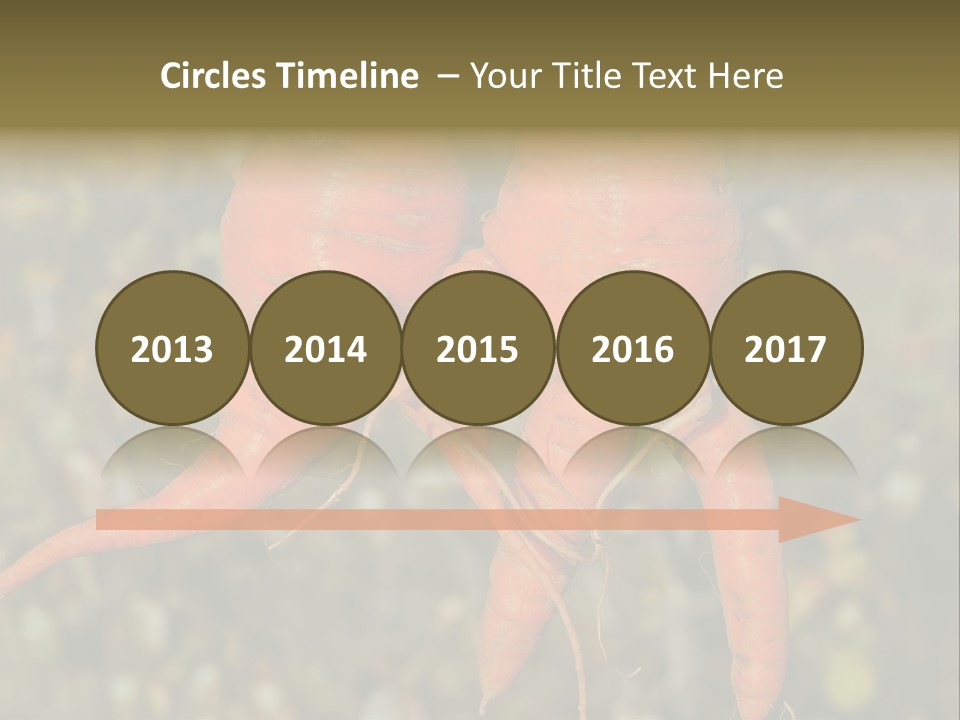 Crop Edible Macro PowerPoint Template