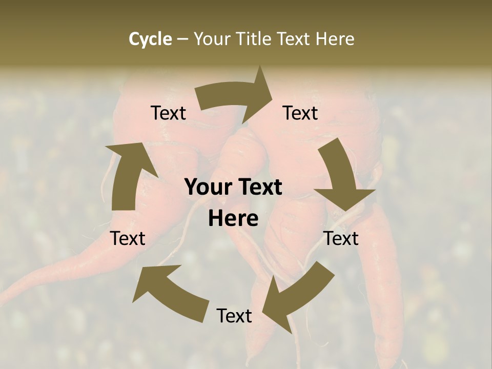 Crop Edible Macro PowerPoint Template