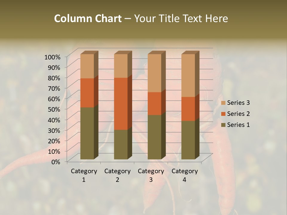 Crop Edible Macro PowerPoint Template