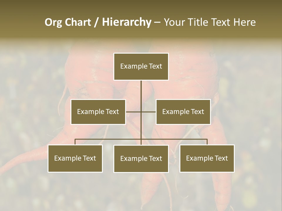 Crop Edible Macro PowerPoint Template