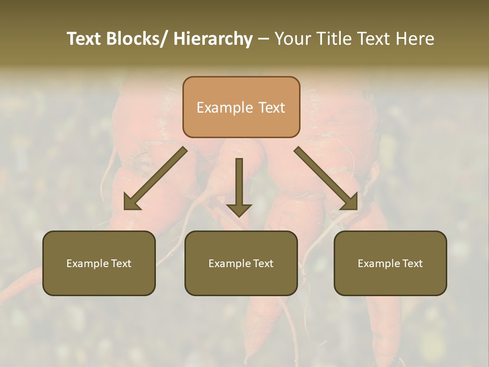 Crop Edible Macro PowerPoint Template