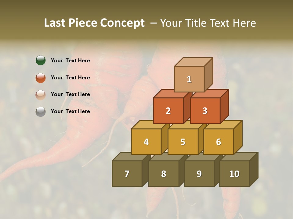 Crop Edible Macro PowerPoint Template