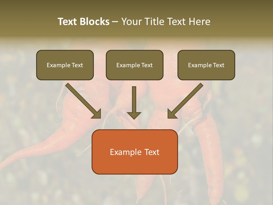 Crop Edible Macro PowerPoint Template