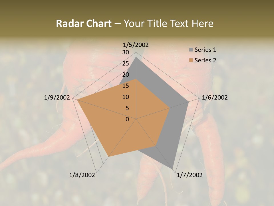 Crop Edible Macro PowerPoint Template