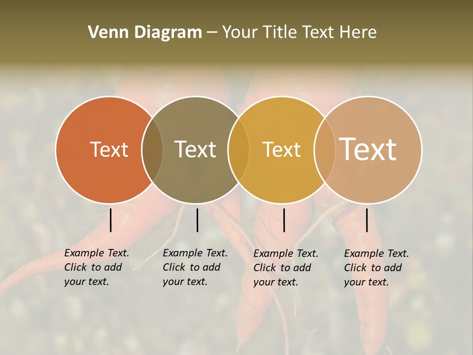 Crop Edible Macro PowerPoint Template