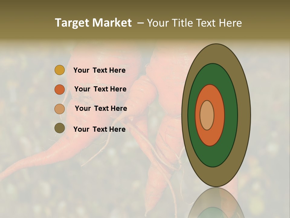 Crop Edible Macro PowerPoint Template