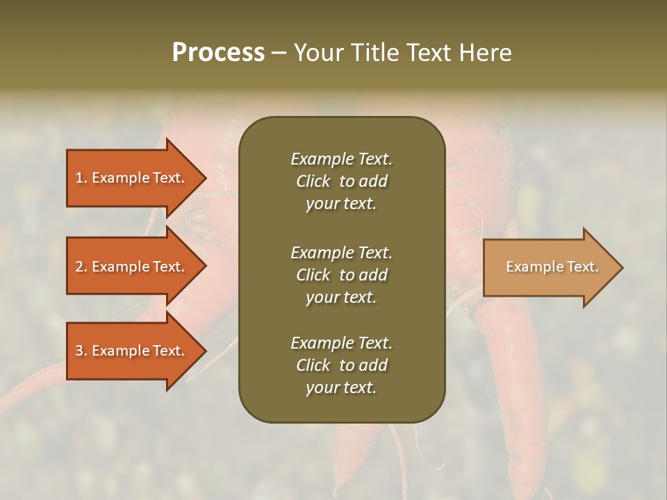 Crop Edible Macro PowerPoint Template