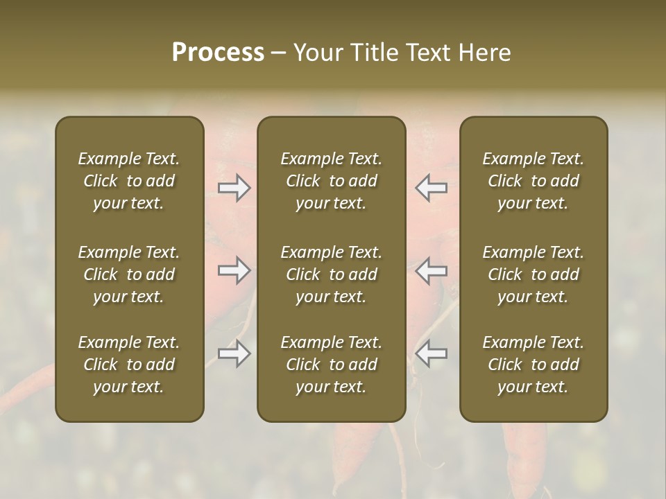 Crop Edible Macro PowerPoint Template
