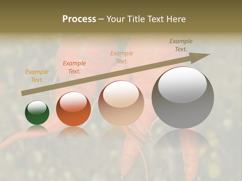 Crop Edible Macro PowerPoint Template