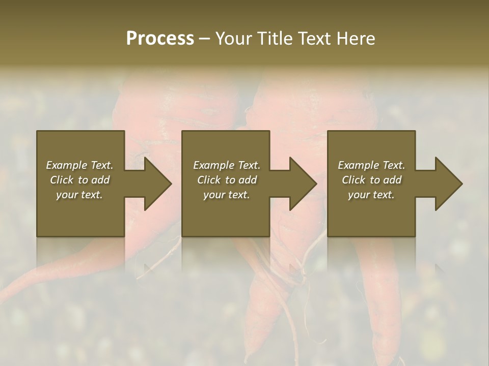 Crop Edible Macro PowerPoint Template