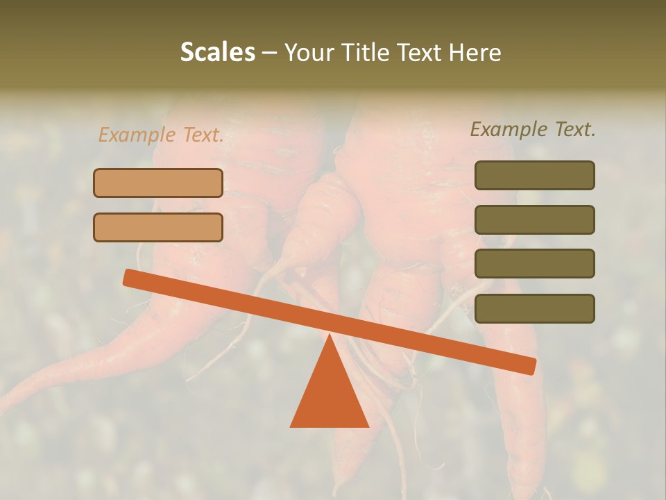 Crop Edible Macro PowerPoint Template