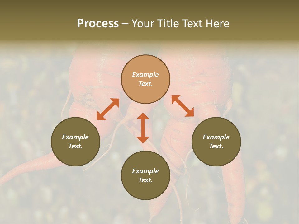Crop Edible Macro PowerPoint Template