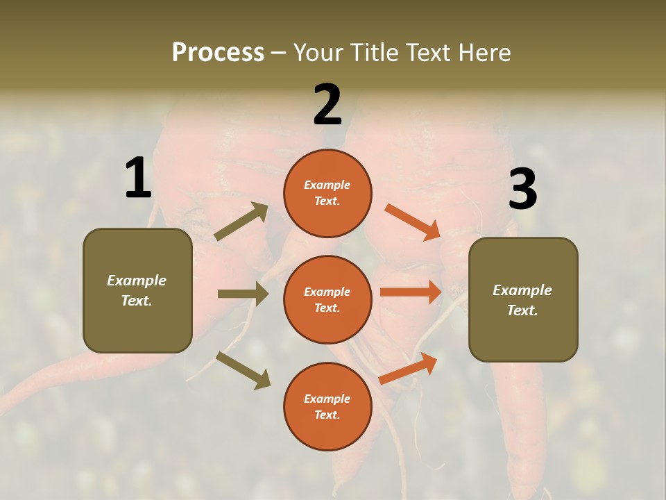 Crop Edible Macro PowerPoint Template