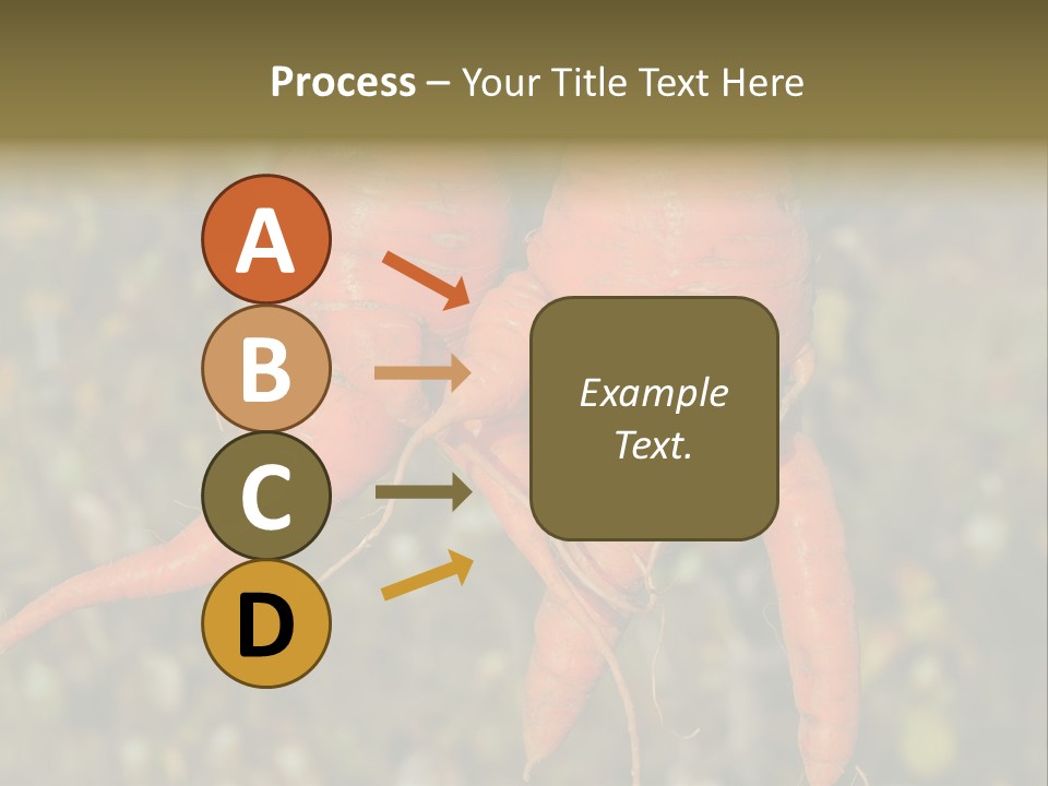 Crop Edible Macro PowerPoint Template