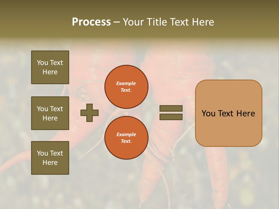 Crop Edible Macro PowerPoint Template