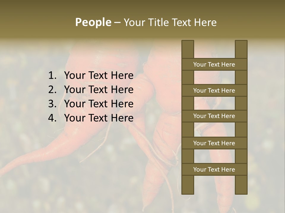 Crop Edible Macro PowerPoint Template