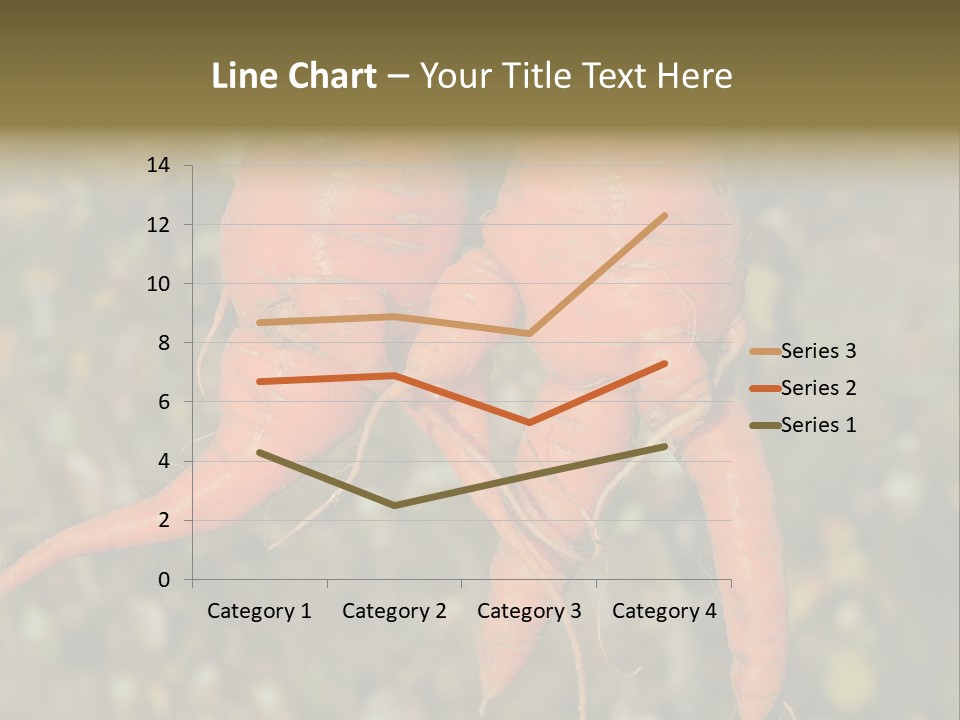 Crop Edible Macro PowerPoint Template