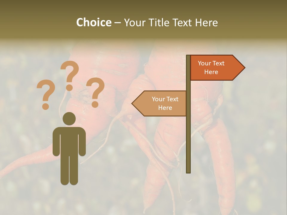 Crop Edible Macro PowerPoint Template