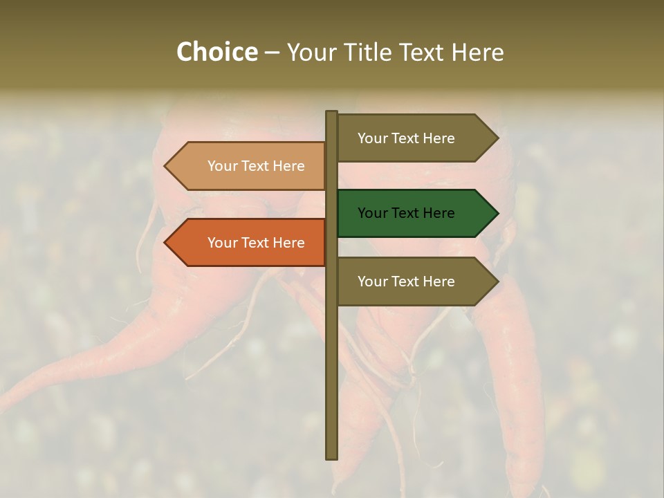 Crop Edible Macro PowerPoint Template