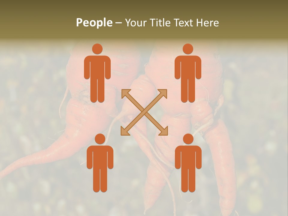 Crop Edible Macro PowerPoint Template