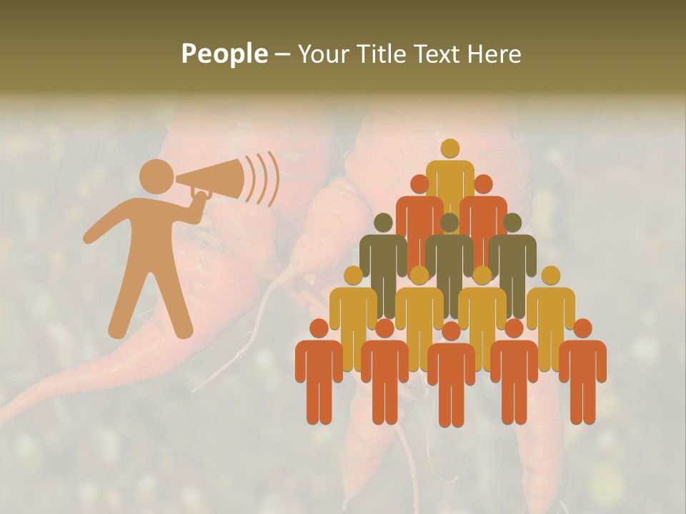 Crop Edible Macro PowerPoint Template