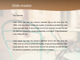 Day French Texture PowerPoint Template