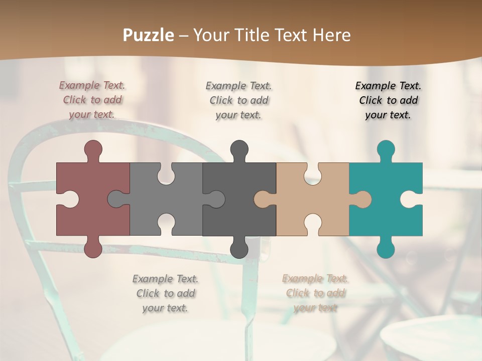 Day French Texture PowerPoint Template