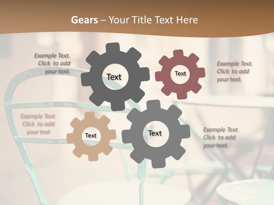 Day French Texture PowerPoint Template
