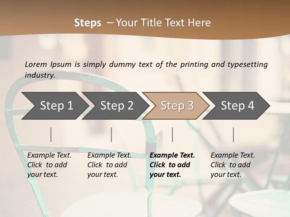 Day French Texture PowerPoint Template