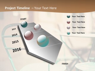 Day French Texture PowerPoint Template