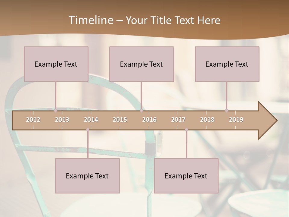 Day French Texture PowerPoint Template