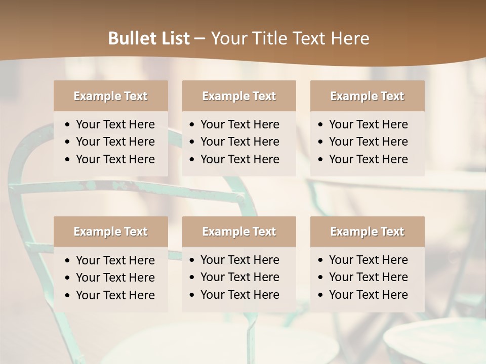 Day French Texture PowerPoint Template